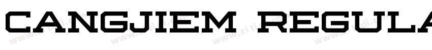 Cangjiem Regular字体转换 Cangjiem Regular字体转换